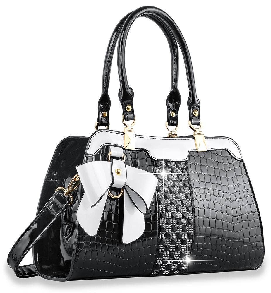 Brilliant Bow Sparkling Hand Tote